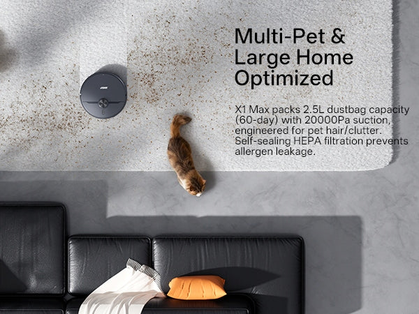 2X Cleaning Robot JONR X1 Max Mopping and Vacuuming Robot Mop and Vacuum Cleaner Brand JONR