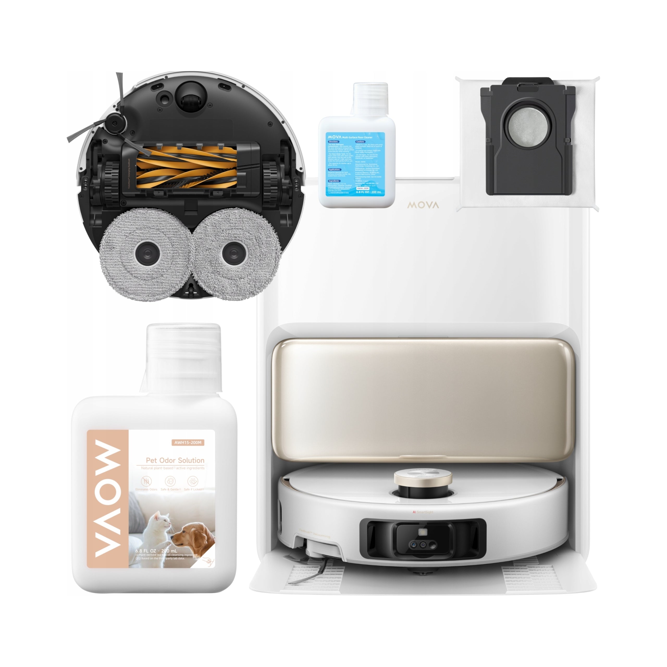 2X Cleaning robot MOVA V50 Ultra (white)
