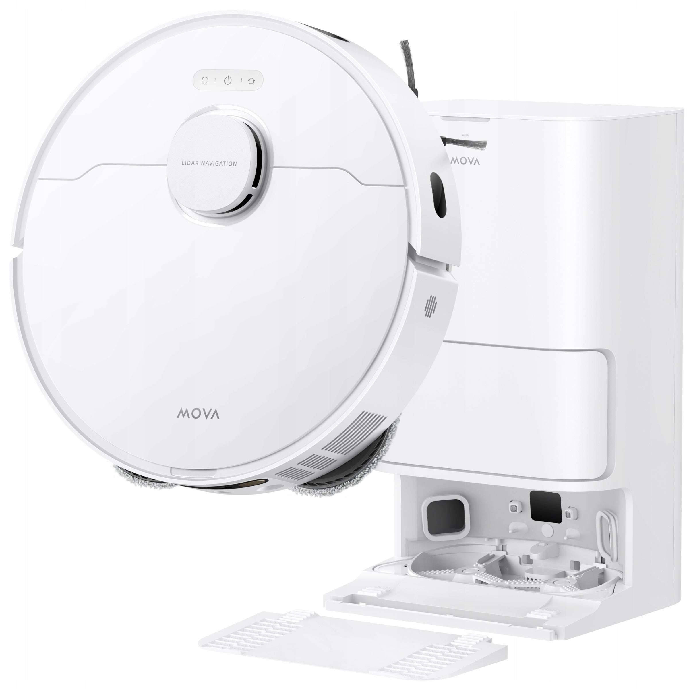 2X Cleaning robot Mova E40 Ultra white Dominant color white