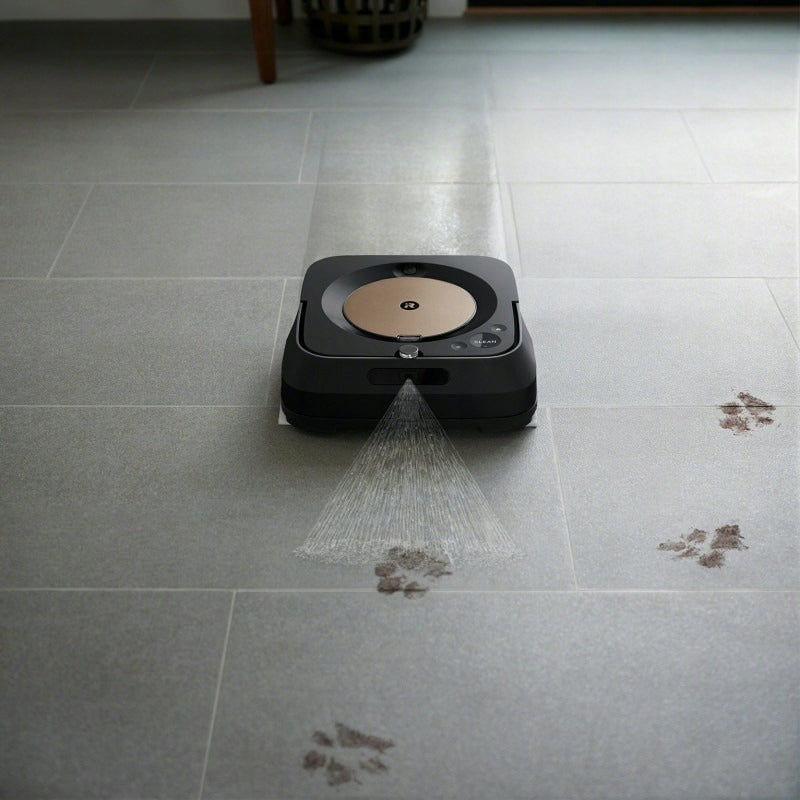 2X Cleaning robot iRobot Braava jet M6 M6132 black Dominant color black