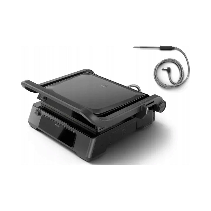2X Contact Electric Grill Philips Series 7000 HD6307/70 black 2200 W