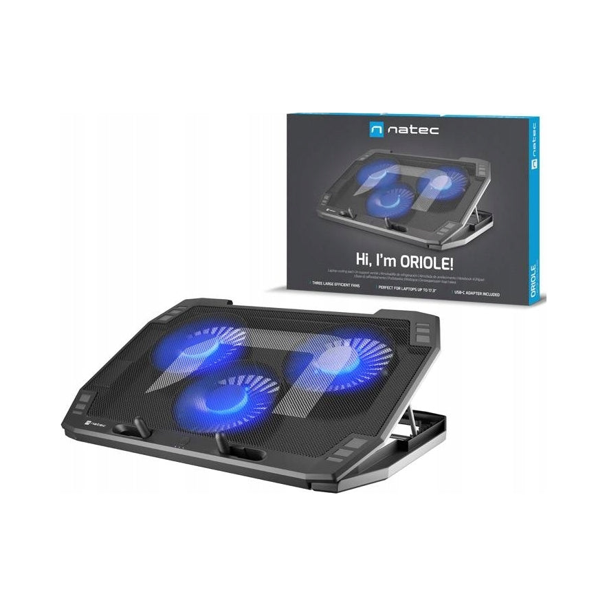 2X Cooling Laptop Stand NATEC Oriole