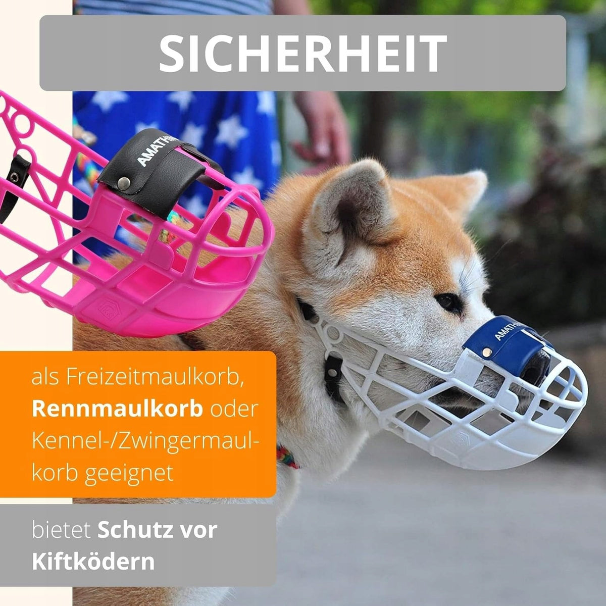 2X DOG MUZZLE SOFT ADJUSTABLE FOR DRINKING RUNNING AND TRANSPORTATION Brand no brand