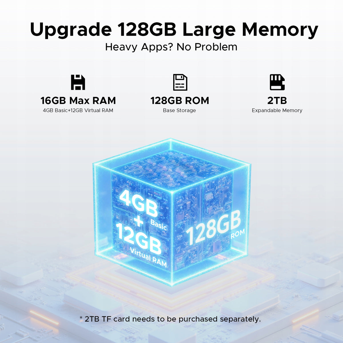 2X DOOGEE S41T 4/64 GB, 6300 mAh, smartphone, black Built-in memory 64 GB