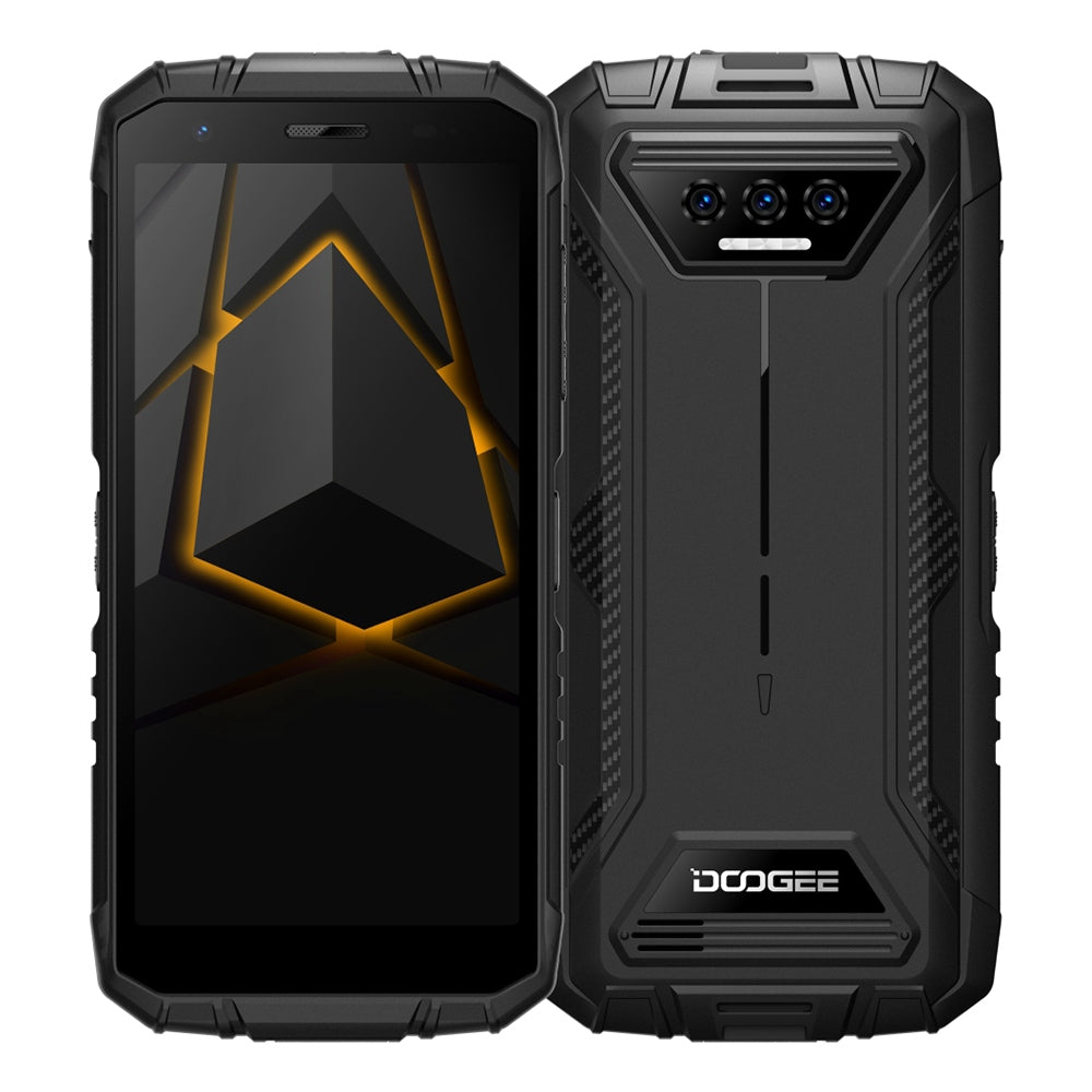 2X DOOGEE S41T 4/64 GB, 6300 mAh, smartphone, black