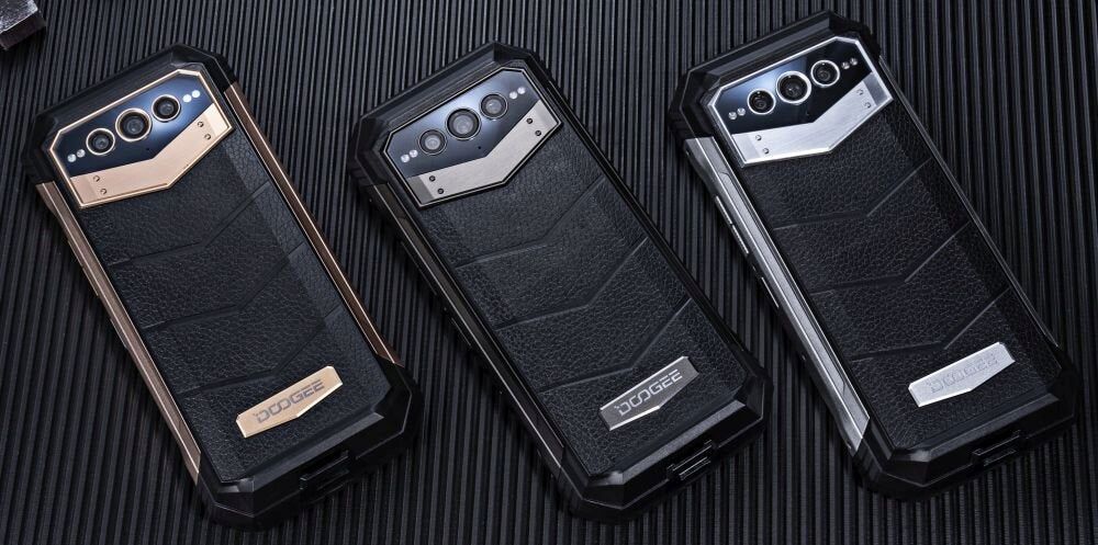 2X DOOGEE V MAX 12/256 GB, 22000 mAh, 5G, smartphone, black Brand DOOGEE