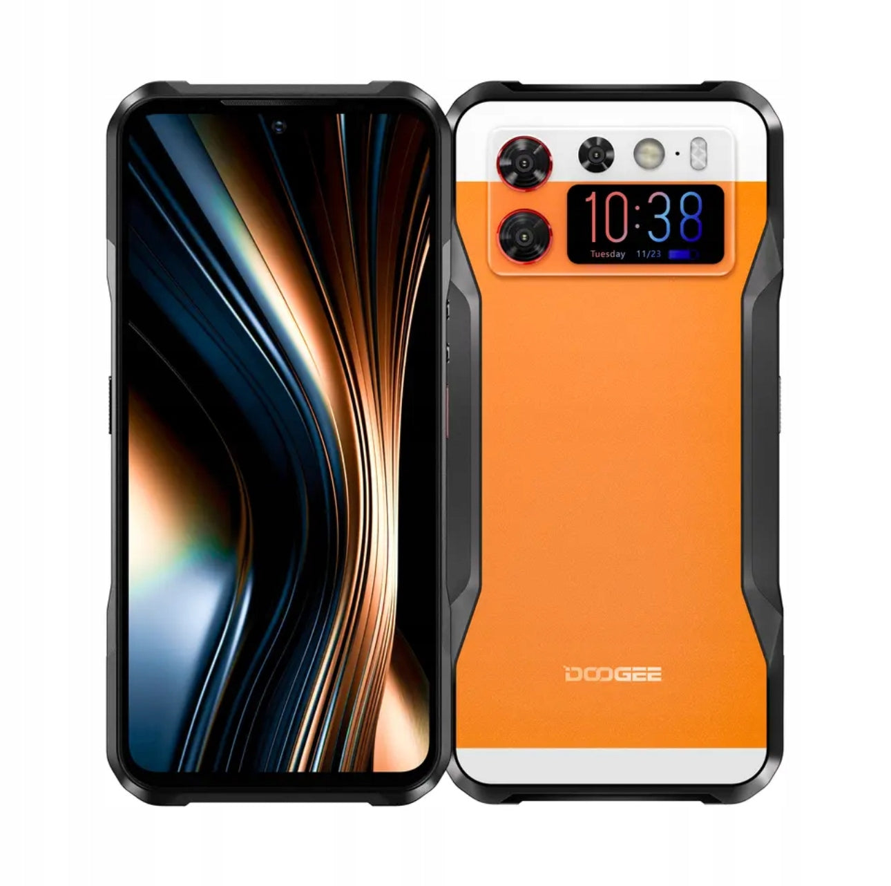 2X DOOGEE V20S 5G DualSIM 12/256GB 6000mAh, smartphone, orange