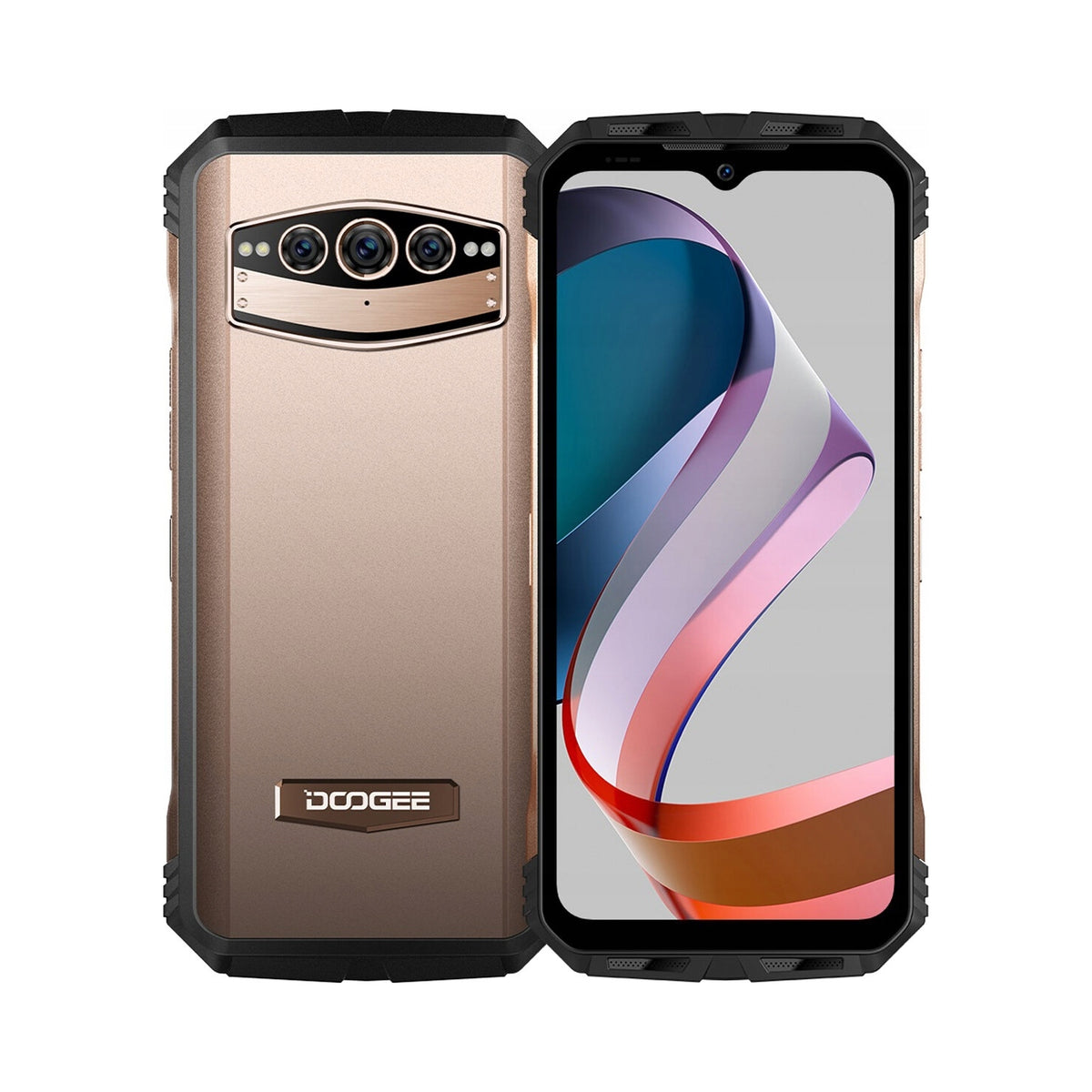 2X DOOGEE V30T 5G 12/256GB 10800mAh, smartphone, gold