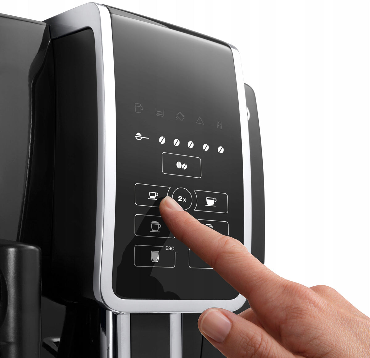 2X De’Longhi Dinamica ECAM 350.55.B Automatic Coffee Maker Brand De'Longhi