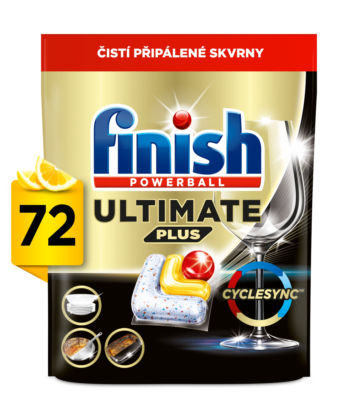 2X Dishwasher Capsules Ultimate Plus All in 1 72 Pack
