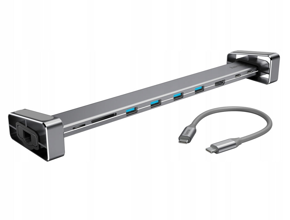 2X Docking Station HAMA 9in1 USB-C 200103