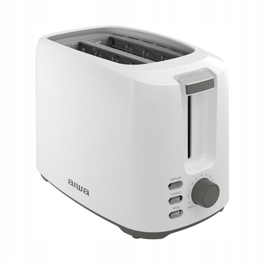 2X Double Toaster AIWA ABT-700 white 700 W