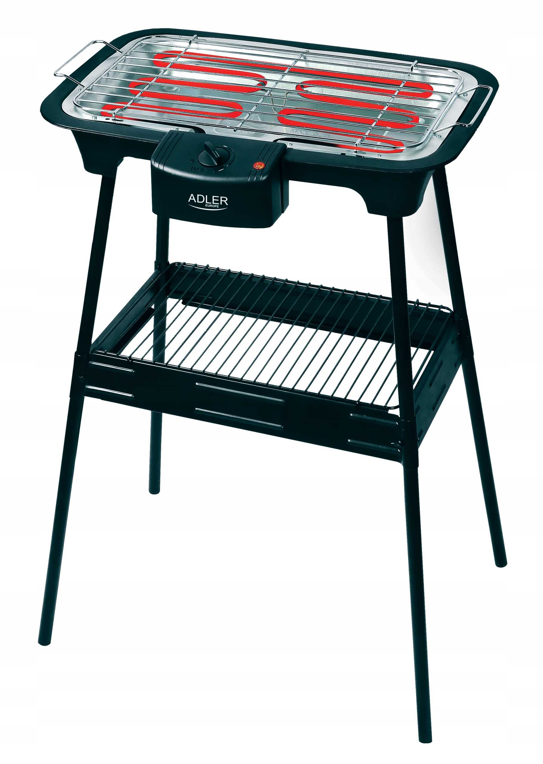 2X ELECTRIC GARDEN BALCONY GRILL STANDING TEMPERATURE CONTROL 2400W