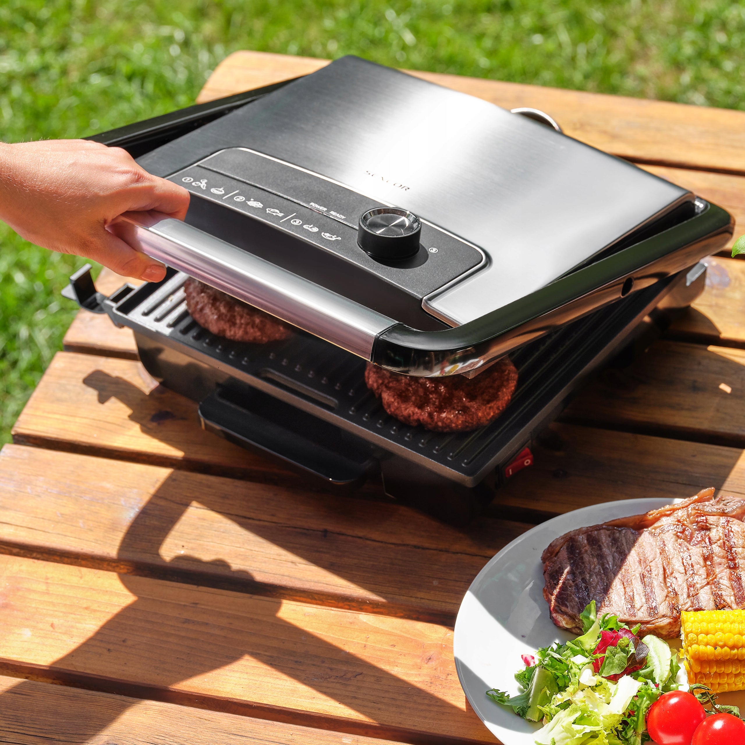 2X ELECTRIC GRILL SENCOR SBG 3710SS 2000W Brand Sencor