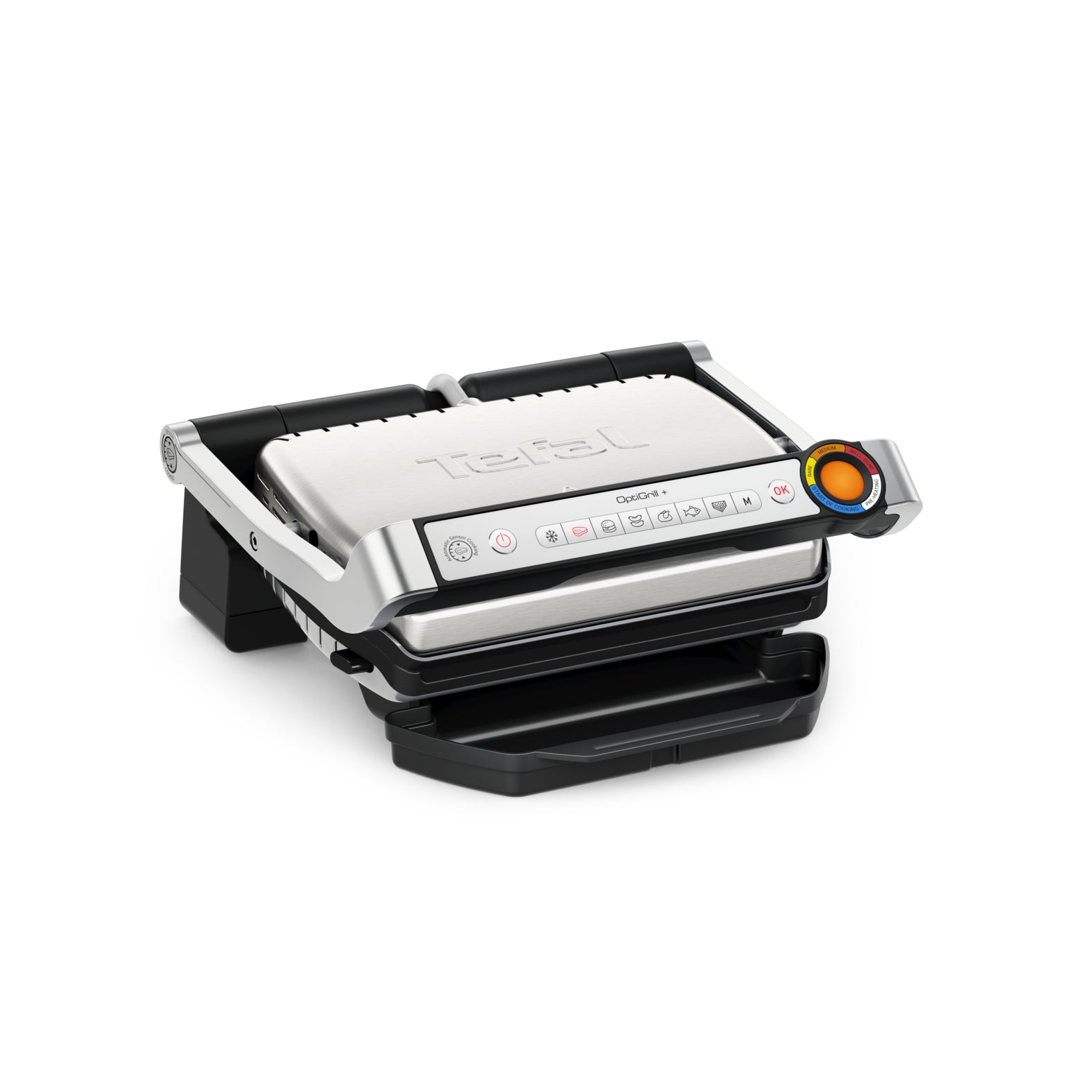 2X ELECTRIC GRILL TEFAL OPTIGRILL+ GC717D10 CONTACT 2000W SILVER-SHA Power rating 2000 W