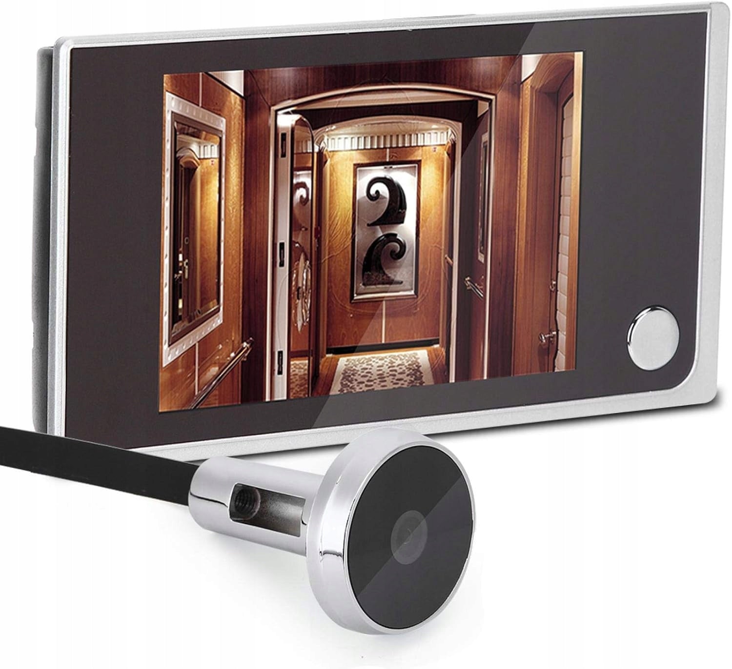 2X ELECTRONIC VIEWFINDER LCD 3,5'' DIGITAL DOORBELL Brand no brand