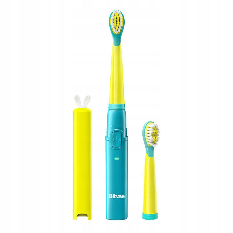 2X Electric Sonic Toothbrush for Children Yellow + Akcesoria