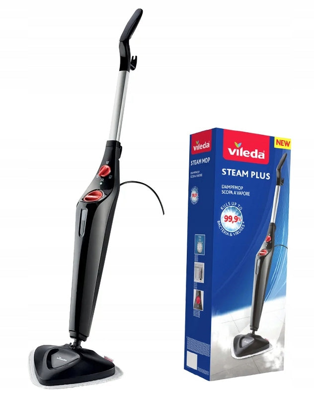 2X Electric Steam Mop Vileda Steam Plus 1550W