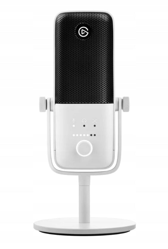2X Elgato Wave:3 White Microphone