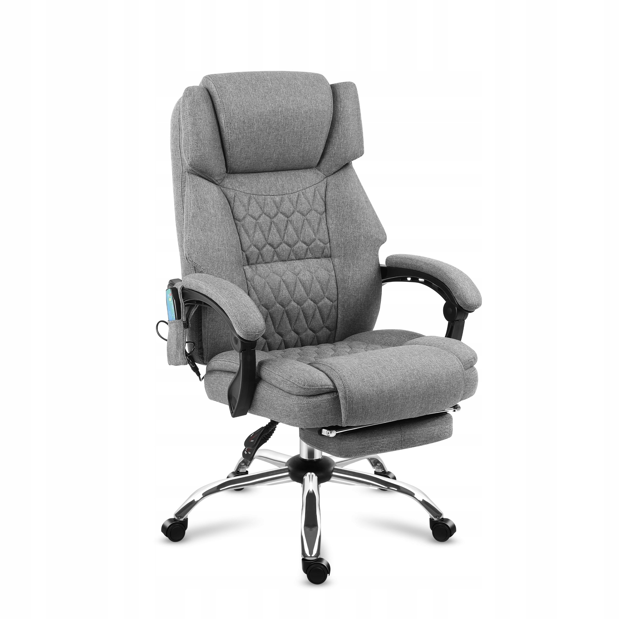 2X Ergonomic chair Huzaro Boss 6.0 Grey