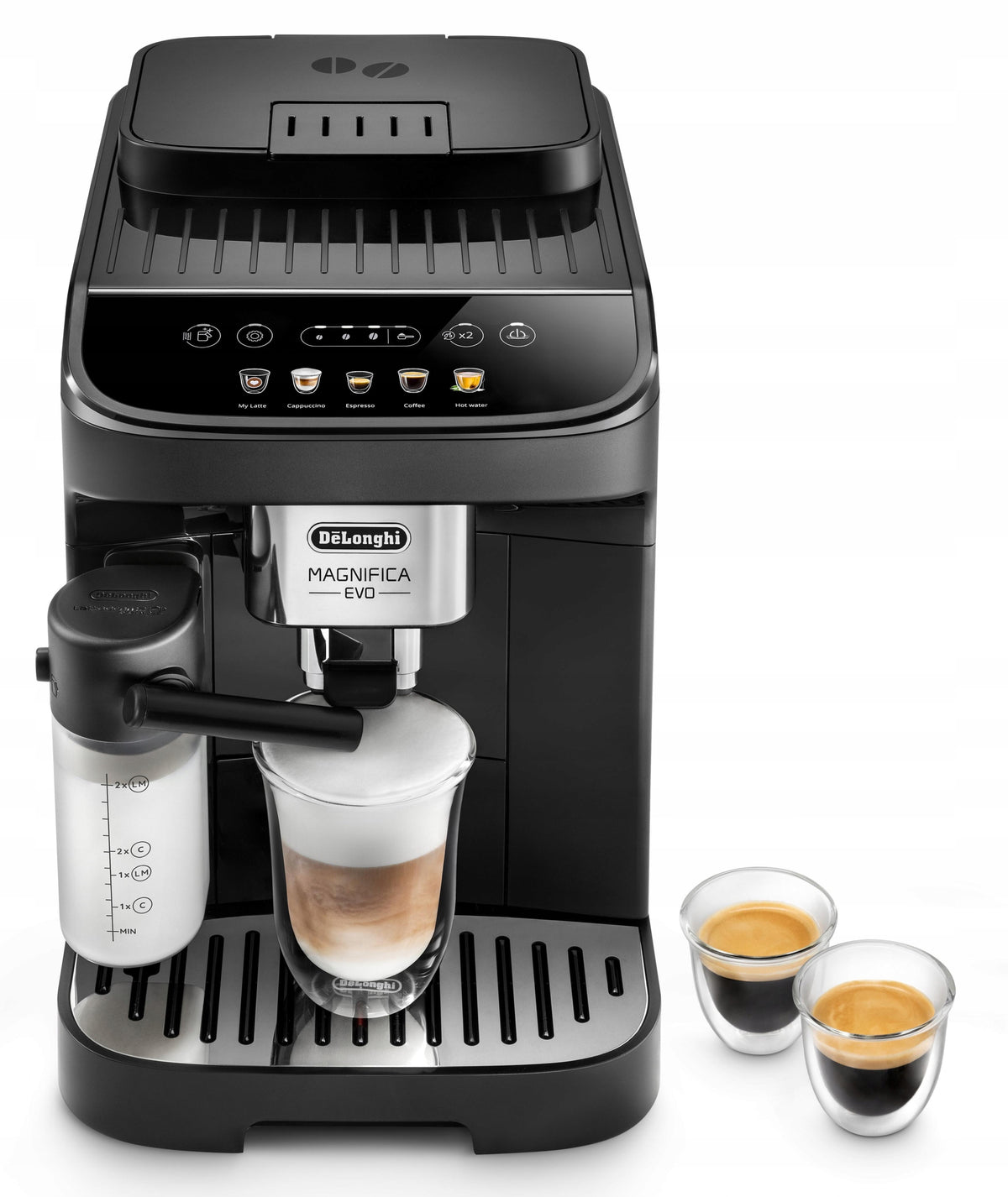2X Espresso machine automatic De'Longhi ECAM290.61.B 1450 W black Brand De'Longhi