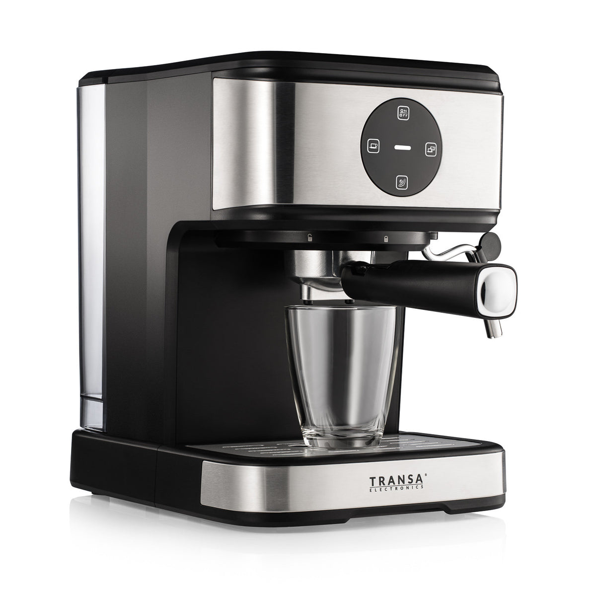 2X Espresso machine for Coffee Flask Touch Panel Baristoline 1100W 20 Brand Transa Electronics