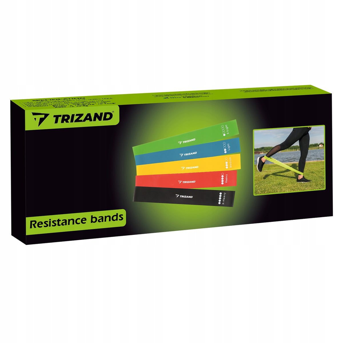 2X Exercise Rubber Set- 5pcs Trizand 21955
