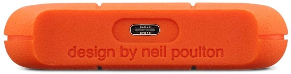 2X External Drive LaCie Rugged 1TB USB 3.2 Gen. 1 Orange-Grey Model Rugged