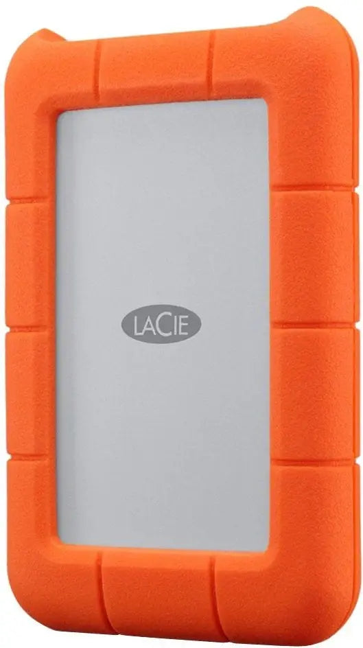 2X External Drive LaCie Rugged 2TB USB 3.2 Gen. 1 Orange-Grey Model Rugged Mini