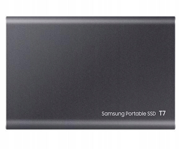 2X External Drive Samsung Portable SSD T7 4TB grey Model MU-PC4T0T/WW