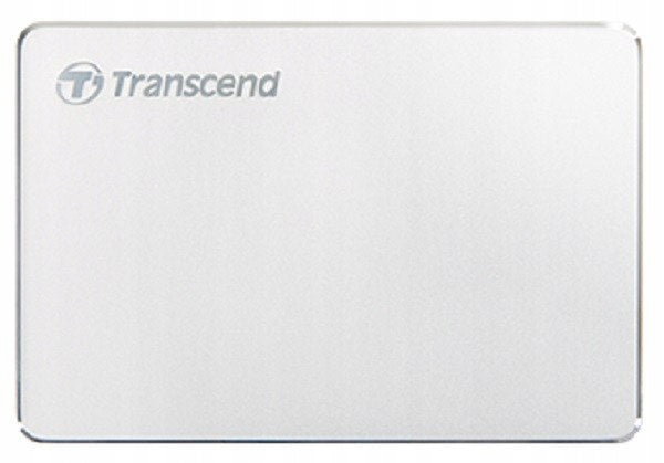 2X External Drive Transcend StoreJet C3S 2TB USB 3.2 Gen. 1 Silver