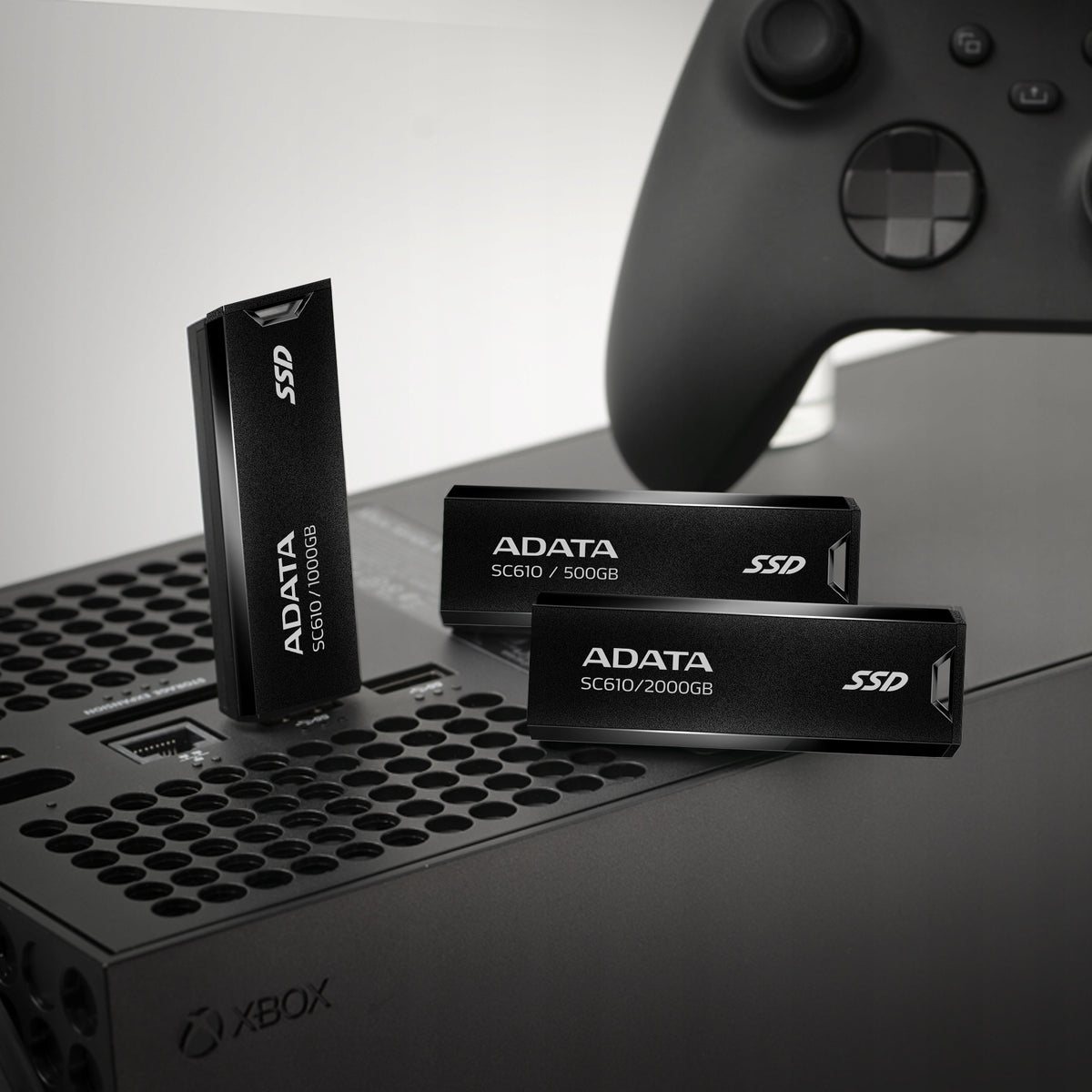 2X External SSD ADATA SC610 2TB USB 3.2 Gen 2 Black Manufacturer Adata