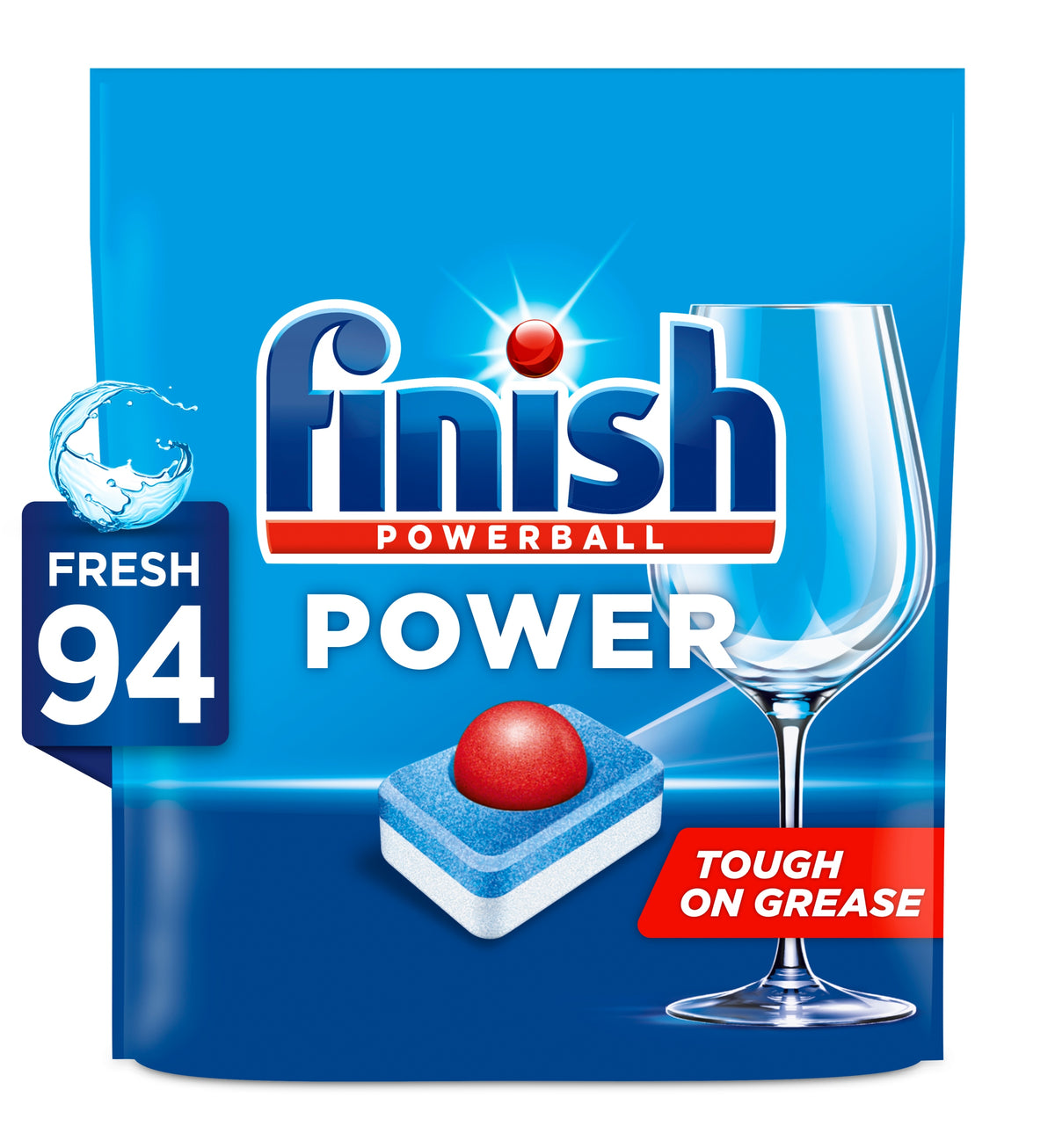 2X FINISH 94pcs All in 1 Max Dishwasher Tablets