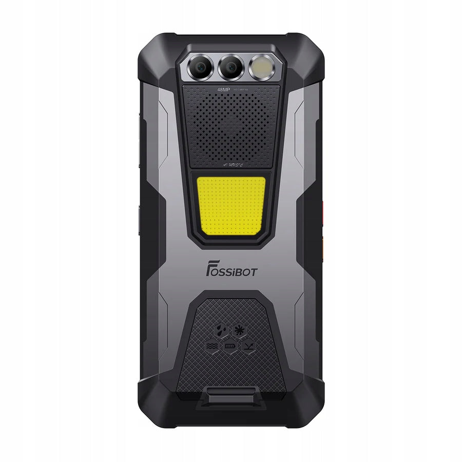2X FOSSIBOT F106 PRO 8+7/256GB, 12000 mAh, smartphone, black Built-in memory 64 GB