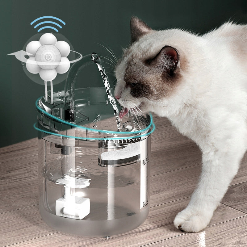 2X FOUNTAIN Drinker for CAT DOG Drinker Filter 1,8L Brand Reverse