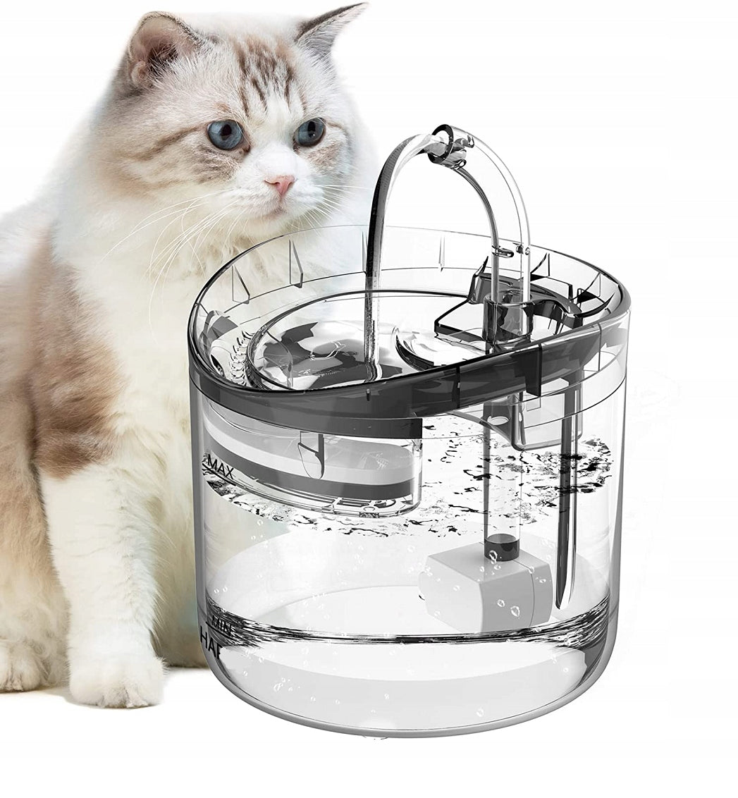 2X FOUNTAIN Drinker for CAT DOG Drinker Filter 1,8L