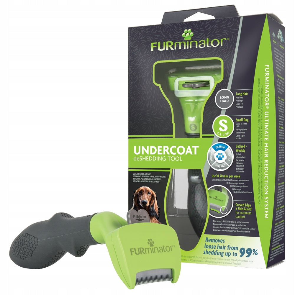 2X FURMINATOR for long-haired dogs - Small