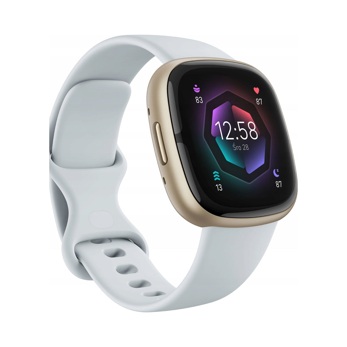 2X Fitbit Sense 2, Blue/Gold, smart watch