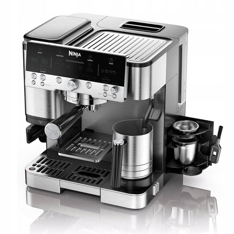 2X Flask espresso machine Ninja ES601EU 1650 W silver Model ES601EU