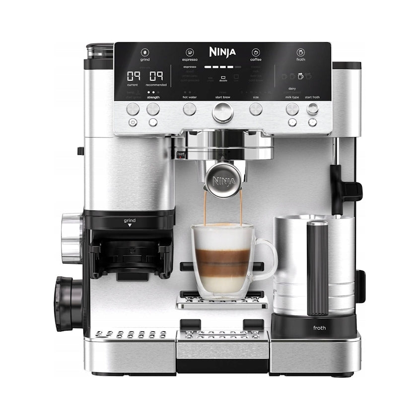 2X Flask espresso machine Ninja ES601EU 1650 W silver