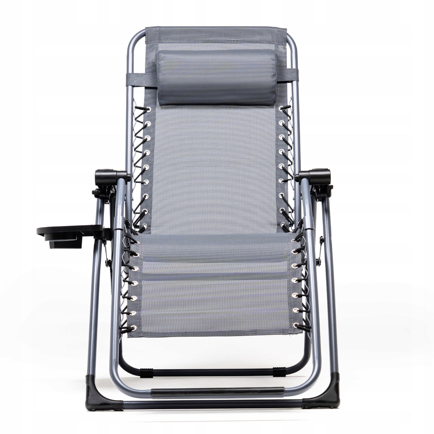 2X GARDEN LOUNGER FOLDING TERRACE CHAIR GRAVITY CUSHION DRINK HOLDER EAN (GTIN) 5905842528949