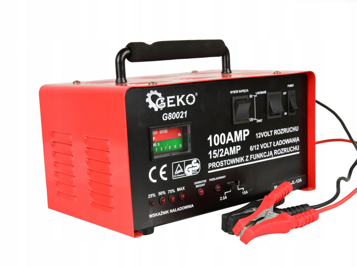 2X GEKO Rectifier with start 100A 6/12V, G80021