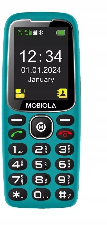 2X GSM MOBILE PHONE Mobiola MB4120 4G FOR SOS SENIOR Brand Mobiola