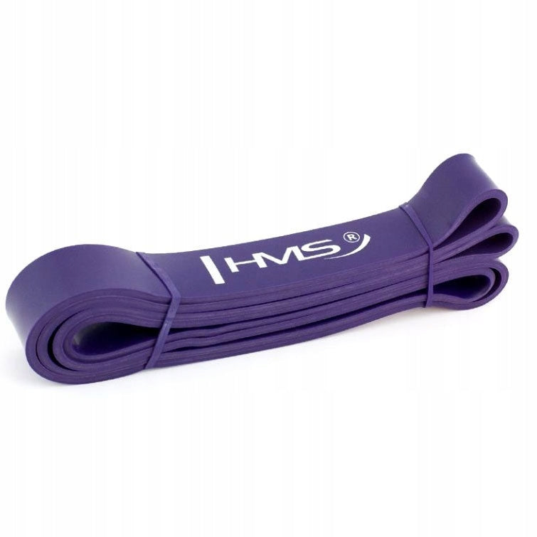 2X GU05 EXERCISE RUBBER POWER BAND TAPE HMS PURPLE Brand HMS