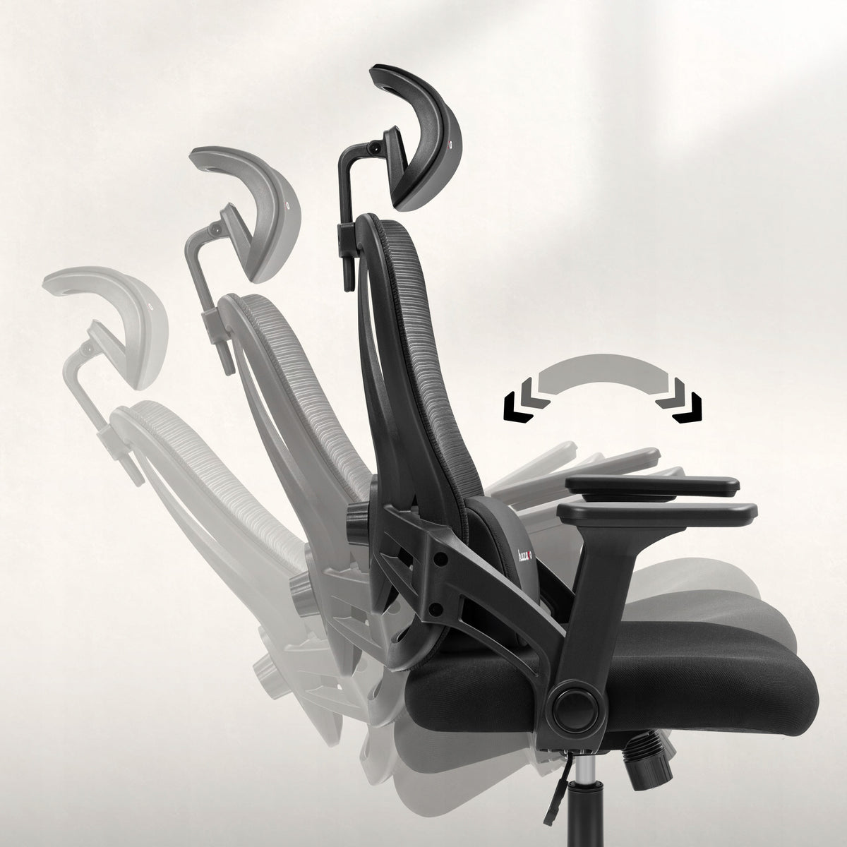 2X Gaming chair Huzaro Combat 2.7 Black Furniture depth 68 cm