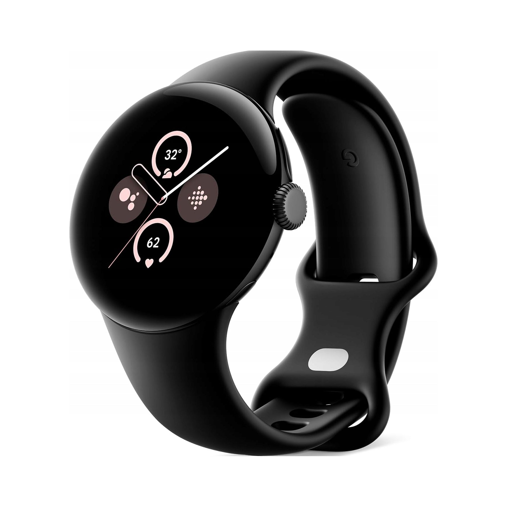 2X Google Pixel Watch 2, Black / Obsidian, Smart Watch