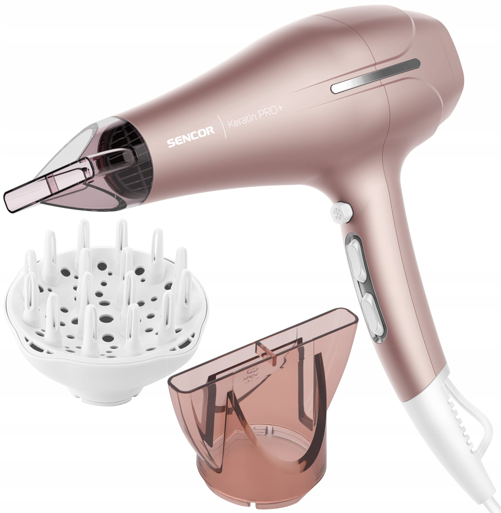 2X HAIR DRYER SENCOR SHS 6800RG 2300W Ionization Diffuser Concentrated