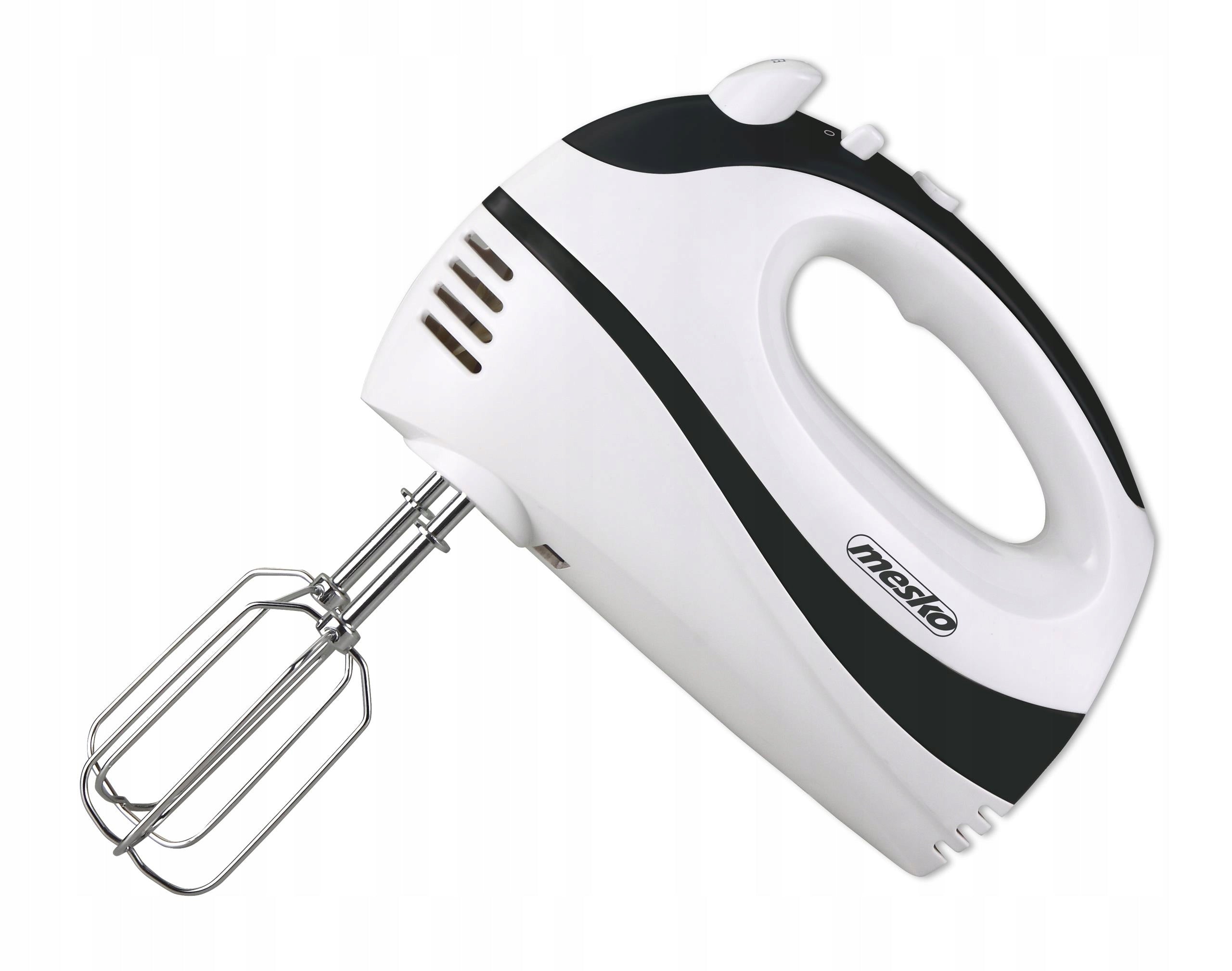 2X HAND MIXER FOOD PROCESSOR TURBO 5 GEARS POWERFUL 550W 4 TIPS LIGHT Brand MESKO HOME