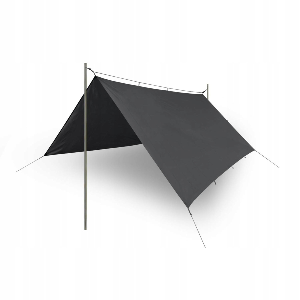 2X HELIKON Camping Plate SUPERTARP Shadow Grey