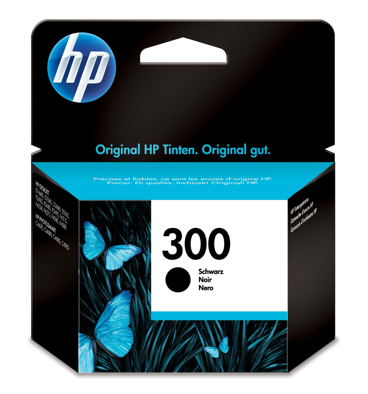 2X HP 300 Black, 4ml, 200 pages Color black